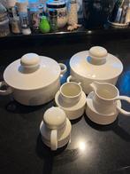 Wit Midwinter Servies: Dekschalen, Suikerpot & Melkkannen, Huis en Inrichting, Keuken | Servies, Gebruikt, Ophalen of Verzenden