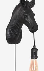 Zebra wandlamp dierenlamp zwart Light & Living, Kunststof, Ophalen of Verzenden, Zo goed als nieuw