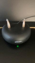 Oticon zircon2 oplaadbare hoortoestellen met oplader, Verzenden, Zo goed als nieuw
