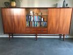 Vintage highboard kast, Huis en Inrichting, Kasten | Dressoirs, Ophalen of Verzenden, Zo goed als nieuw, 25 tot 50 cm
