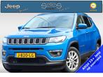 Jeep Compass 1.3T Longitude | Navigatie | Camera | DAB Radio, Voorwielaandrijving, 4 cilinders, Met garantie (alle), Leder en Stof