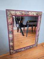 Vintage spiegel, Ophalen of Verzenden, Gebruikt, Vierkant, 50 tot 75 cm