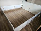 Bedombouw 180x200, Huis en Inrichting, Slaapkamer | Bedden, Ophalen, Gebruikt, Wit, Tweepersoons