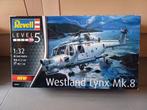 revell helicopter westland lynx MK 8 bouwdoos level 5, Revell, Helikopter, Zo goed als nieuw, Ophalen
