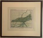 Oude tekening van Hardinxveld uit 1866, Antiek en Kunst, Ophalen of Verzenden