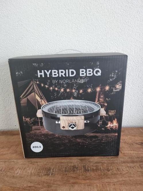 hybrid bbq Norlander, Tuin en Terras, Houtskoolbarbecues, Nieuw, Ophalen of Verzenden