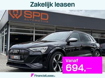 Audi e-tron S quattro 95 kWh|Matrix LED|Pano|Luchtvering|BO beschikbaar voor biedingen