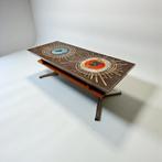 Vintage bruine salontafel / coffee table BELARTI, Ophalen