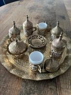 Koffieset goud/brons, Ophalen of Verzenden