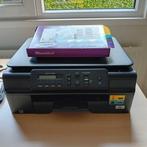 Brother printer DCP J132W met nieuwe cartridges, Computers en Software, Printers, Ophalen of Verzenden, Zo goed als nieuw, Printer
