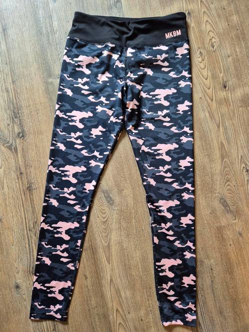Sportlegging van MKBM (Faya Lourens) maat M Met print, Kleding | Dames, Sportkleding, Zo goed als nieuw, Maat 38/40 (M), Roze