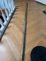 Halterstang 10KG - 30mm schijven, Sport en Fitness, Ophalen of Verzenden, Gebruikt, Armen, Halterstangen