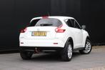 Nissan Juke 1.6 Acenta Eco | CAMERA | TREKHAAK | NAVI | CRUI, Euro 5, Stof, 4 cilinders, Wit