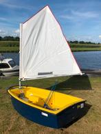 Complete Optimist met nieuwe strandtrailer, Ophalen, Zo goed als nieuw, Minder dan 15 m²