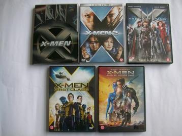 X-Men, Dvd Collectie (Deel 1 T/M 5) Marvel Dvdset. beschikbaar voor biedingen