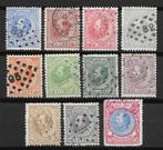 Nvph 19-29 gebruikt cw 317,00, Postzegels en Munten, Postzegels | Nederland, Ophalen of Verzenden