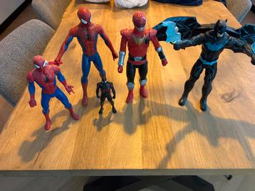 Superhelden Figuren Set - Spiderman, Power Ranger, Batman beschikbaar voor biedingen