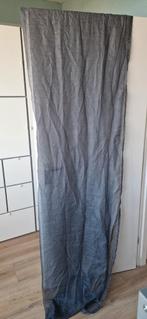 6 Grijze Ikea Vitrage Gordijnen - 140x260 cm, Ophalen of Verzenden, Zo goed als nieuw