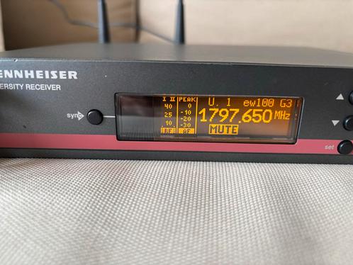 Sennheiser EM 100 1G8 ontvanger, Muziek en Instrumenten, Microfoons, Gebruikt, Zangmicrofoon, Ophalen of Verzenden
