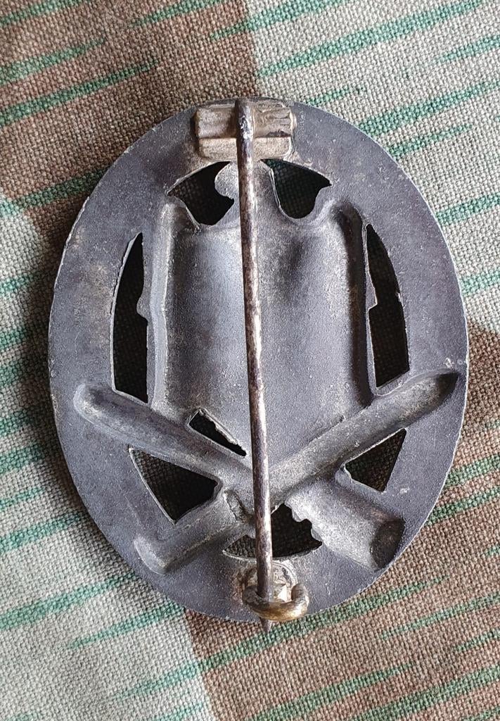 Assault badge, Ophalen of Verzenden, Duitsland, Embleem of Badge