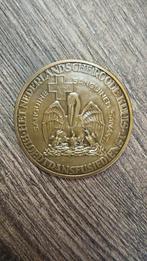 Rode kruis Karl Landsteiner penning, Postzegels en Munten, Penningen en Medailles, Verzenden, Brons, Nederland