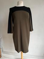 set jurk maat 38 groen zwart, Kleding | Dames, Maat 38/40 (M), SET, Verzenden, Zwart