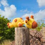 Handgemaakte gehaakte giraffe knuffel, Ophalen of Verzenden, Nieuw, Haken, Overige typen