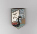 Frankrijk 39ste Regiment Infanterie Embleem, Verzamelen, Militaria | Algemeen, Ophalen of Verzenden, Landmacht, Overige gebieden