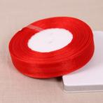 Organza lint, per 5 meter. Nog in 4 kleuren., Overige typen, Art and Supplies Beverwijk, Nieuw, Ophalen of Verzenden