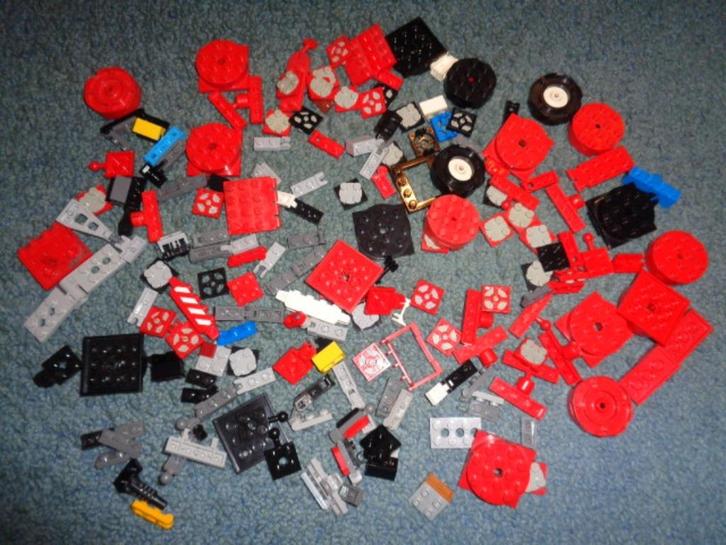 Partij S126=Lego schanieren gemengd, Kinderen en Baby's, Speelgoed | Duplo en Lego, Gebruikt, Lego, Losse stenen, Ophalen of Verzenden