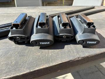 Thule dakdragers voor open rail met squarebar 120 beschikbaar voor biedingen