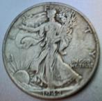 Verenigde Staten, Half Dollar 1942 D - zilver, Ophalen of Verzenden, Noord-Amerika, Losse munt, Zilver