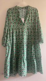 Luchtige zomerjurk groen Viscose maat L, Maat 42/44 (L), Nieuw, Ophalen of Verzenden, Onder de knie
