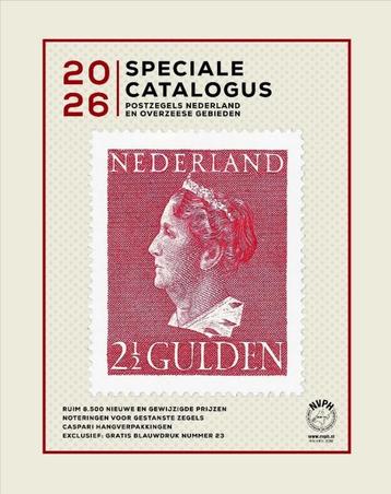 2026 NIEUW NVPH Postzegelcatalogus Nederland en OG + Kado  beschikbaar voor biedingen