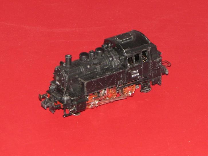 Trix Express: 1e versie BR80 met steeklampjes, metalen kap, Hobby en Vrije tijd, Modeltreinen | H0, Zo goed als nieuw, Locomotief