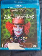 Alice in Wonderland Blu Ray Johnny Depp, Ophalen of Verzenden, Zo goed als nieuw