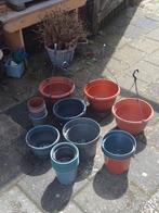Binnenpotten kweekpotten. Hanging baskets, Ophalen of Verzenden, Gebruikt, Kunststof, Tuin