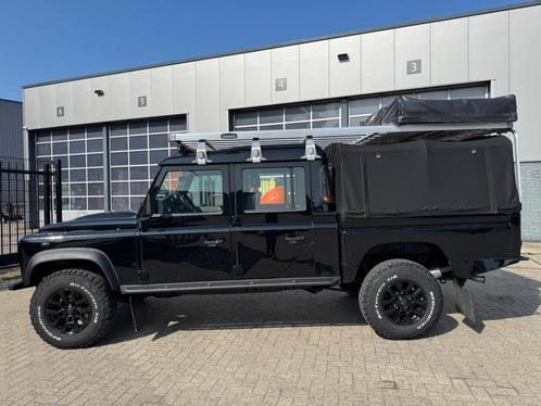Land Rover Defender 130 Crewcab DC 4WD 2008 YUKABUKA Daktent, Auto's, Bestelauto's, Bedrijf, 4x4, Airconditioning, Alarm, Bluetooth