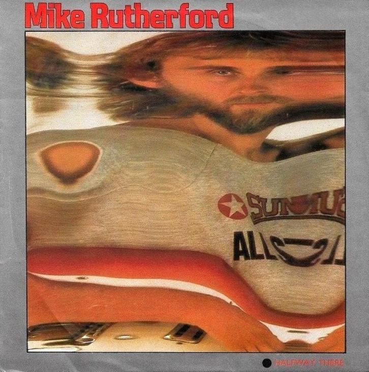 Single (1982) Mike Rutherford - Halfway There (WEA 79331), Cd's en Dvd's, Vinyl | Pop, Gebruikt, 1960 tot 1980, Overige formaten