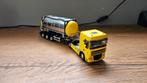 Tekno DAF XF tank container trailer, Hobby en Vrije tijd, Modelauto's | 1:50, Ophalen, Zo goed als nieuw, Bus of Vrachtwagen, Tekno