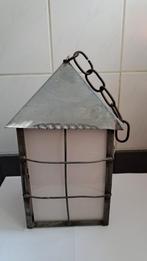 Hallamp ganglamp hanglamp gang lamp hal lamp, Huis en Inrichting, Lampen | Hanglampen, Ophalen of Verzenden, Gebruikt, Glas, Minder dan 50 cm