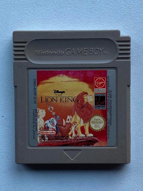 The Lion King - Game Boy, Spelcomputers en Games, Games | Nintendo Game Boy, Gebruikt, Platform, 1 speler, Vanaf 3 jaar, Ophalen of Verzenden