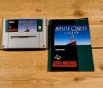 Mystic Quest Legend (SNES) + manual, Spelcomputers en Games, Games | Nintendo Super NES, 1 speler, Ophalen of Verzenden, Zo goed als nieuw