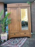 Mooie antieke kledingkast, 100 tot 150 cm, Ophalen of Verzenden, Zo goed als nieuw, 150 tot 200 cm