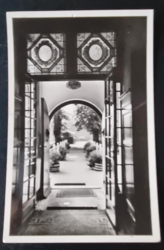 1956 Breda KASTEEL BOUVIGNE, Verzamelen, Ansichtkaarten | Nederland, Gelopen, Noord-Brabant, 1940 tot 1960, Ophalen of Verzenden