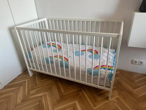 IKEA Gulliver kinderbedje + aerosleep ECOlution matras, Kinderen en Baby's, Kinderkamer | Bedden, Gebruikt, Minder dan 140 cm
