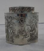 Antiek Zilveren Theebusje, Antiek en Kunst, Antiek | Goud en Zilver, Ophalen of Verzenden, Zilver