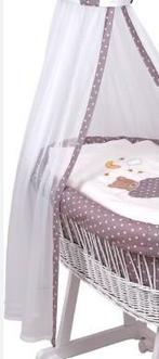 Hemeltje babywiegje (incl stang) stippen patroon, Ophalen, Zo goed als nieuw, Wieg