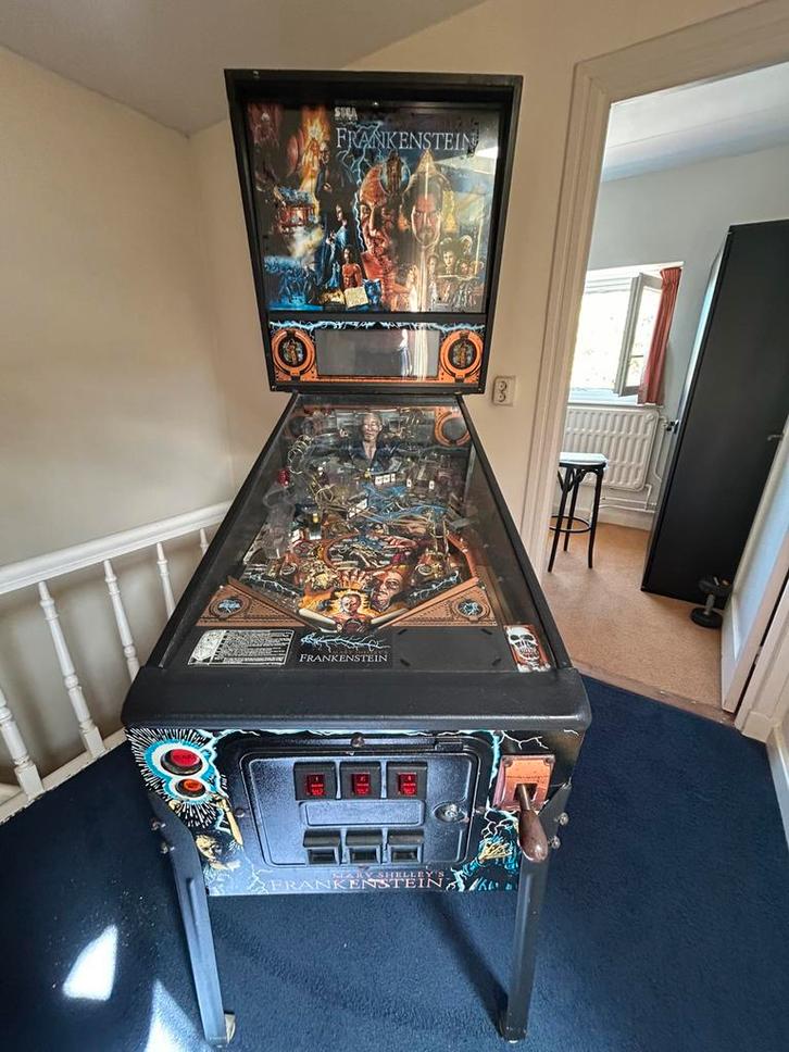 Mary Shelley’s Frankenstein (Sega 1995) Pinball Flipperkast, Verzamelen, Automaten | Flipperkasten, Zo goed als nieuw, Elektronisch
