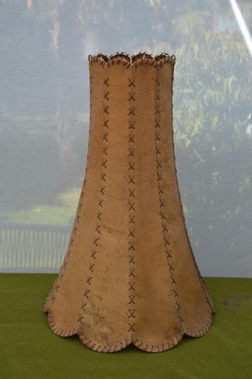Grote vintage varkensblaas lampenkap 62 cm hoog jaren 70 beschikbaar voor biedingen